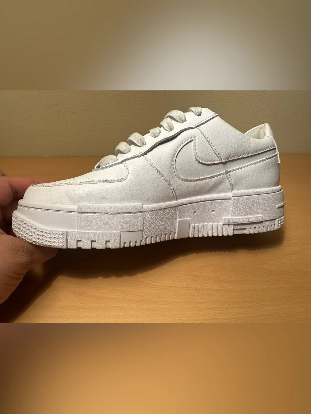 Nike Air Force 1 Pixel White Women’s Shoes Size 7